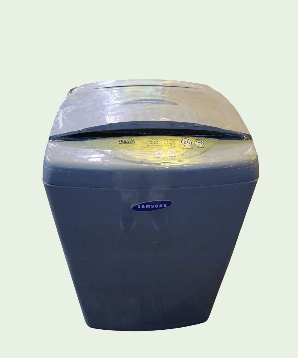 Lavadora Samsung gris
