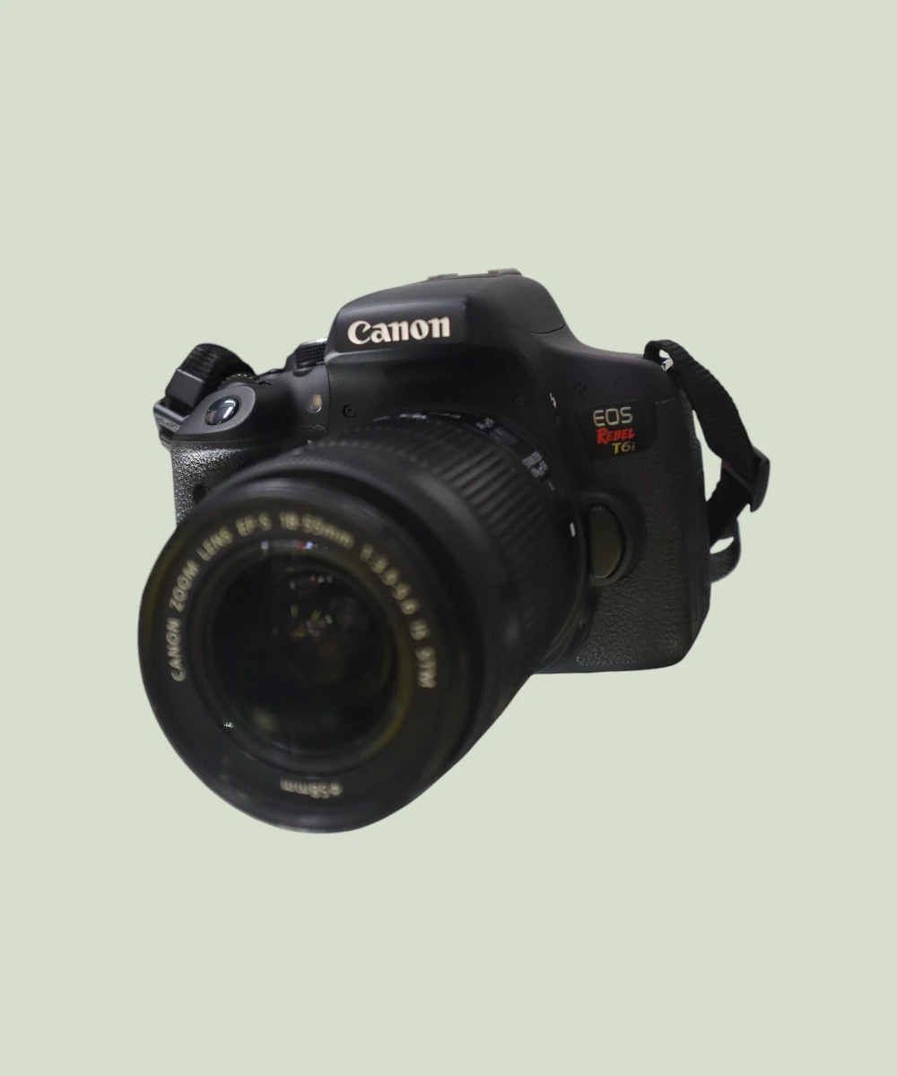 Cámara Canon EOS RebelT6i